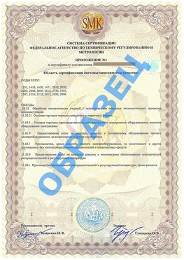 Приложение 1 Терней Сертификат ГОСТ РВ 0015-002